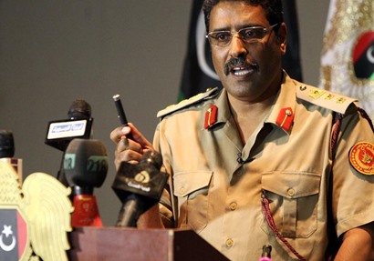  الناطق الرسمي باسم القوات المسلحة الليبية عقيد أحمد المسماري