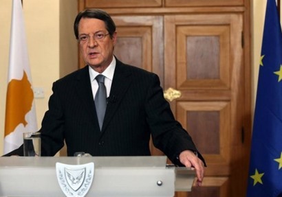  رئيس جمهورية قبرص الرئيس نيكوس انستاسيادس