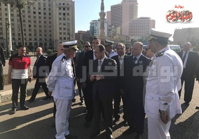 وزير الداخلية يتفقد ميدان التحرير