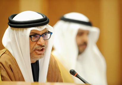  وزير الدولة للشئون الخارجية الإماراتي أنور قرقاش