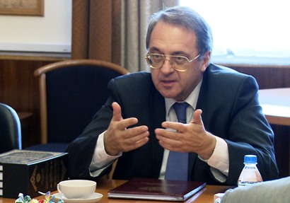 نائب وزير الخارجية الروسي ميخائيل بوجدانوف