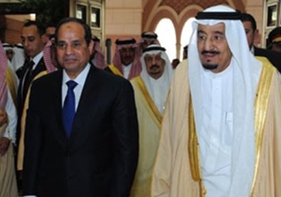 الملك سلمان والرئيس عبدالفتاح السيسي