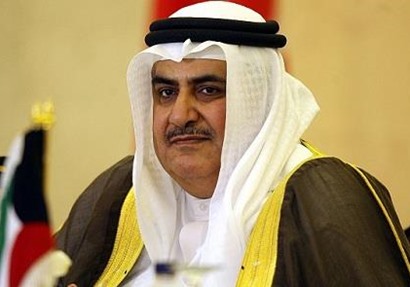 وزير الخارجية البحريني الشيخ خالد بن أحمد آل خليفة 