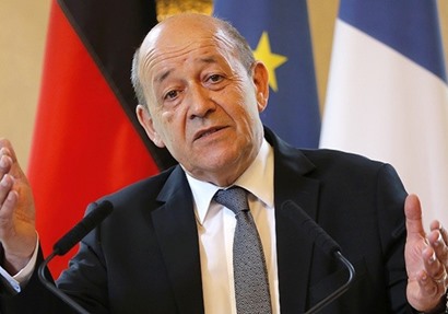 وزير الخارجية الفرنسي جان إيف لو دريان
