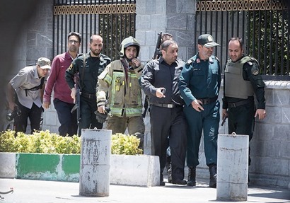 صورة لهجوم طهران من رويترز