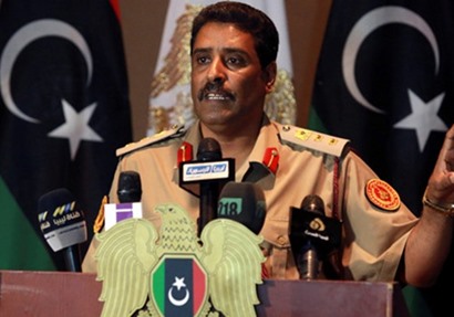  المتحدث باسم الجيش الليبي، العقيد أحمد المسماري