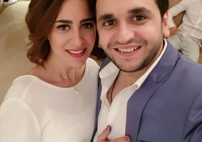 مصطفى خاطر وزوجته