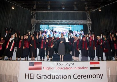 52 مصرية يحصلن على درجة الماجستير من أمريكا