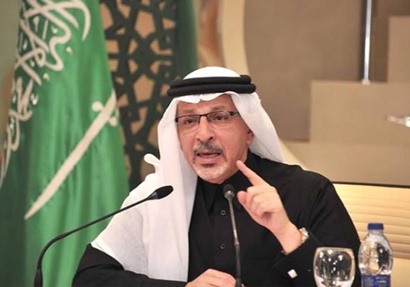 السفير السعودي عبدالعزيز قطان 
