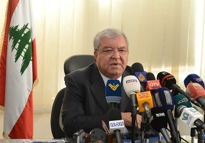  وزير الداخلية والبلديات اللبنانى نهاد المشنوق