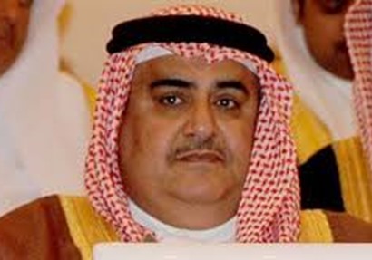 خالد بن أحمد آل خليفة وزير خارجية البحرين