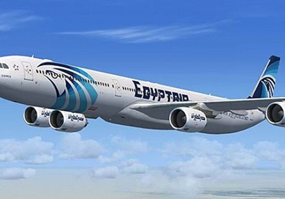 طائرة مصر للطيران الجديدة تقلع إلى لبنان