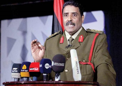  الناطق باسم الجيش الليبي أحمد المسماري