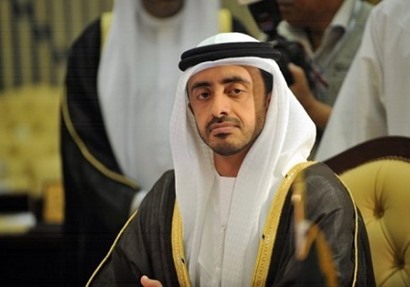 وزير الخارجية الإماراتي عبد الله بن زايد آل نهيان
