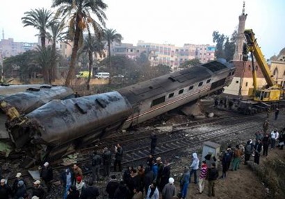 صورة لحادث القطار 