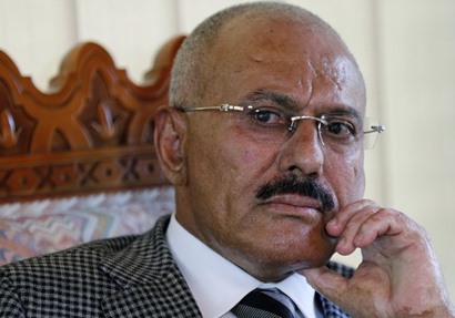  الرئيس اليمني السابق علي عبدالله صالح