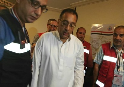 د.مصطفى مدبولي يزور بعثة الحج الطبية