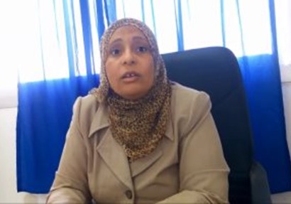  نوال سالم رئيس فرع المجلس القومي للسكان في شمال سيناء