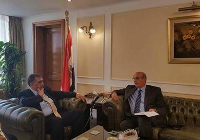 وزير قطاع الأعمال العام خلال لقاء رئيس صندوق تحيا مصر
