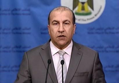 المتحدث باسم المكتب الاعلامى لرئيس الوزراء العراقي سعد الحديثى 