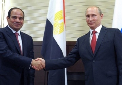 الرئيس الروسي بوتين - الرئيس المصري عبد الفتاح السيسي