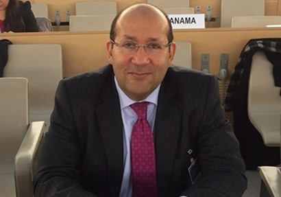السفير المصري الجديد بإيطاليا هشام بدر
