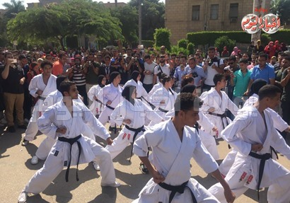 وزير التعليم العالى ضرورة إقامة بطولة ملاكمة للفتيات والكراتية لطلاب جامعة القاهرة