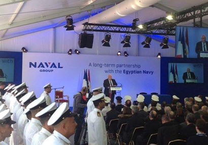 كلمة الفريق أحمد خالد قائد القوات البحرية المصرية