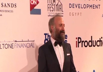  الممثل التركي خالد أرغتش في مهرجان الجونة