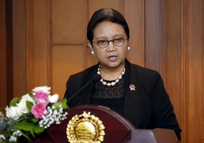 وزيرة الخارجية الإندونيسية ريتنو مارسودي
