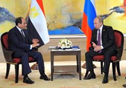 الرئيس عبد الفتاح السيسي والرئيس الروسي فلاديمير بوتين