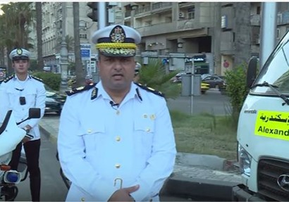  اللواء جمال إبراهيم، مدير إدارة مرور الإسكندرية