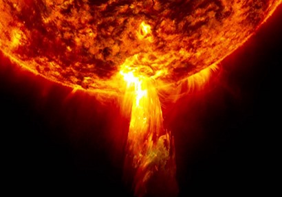 انفجار شمسي