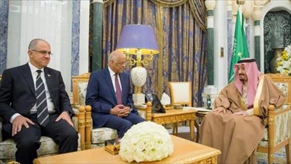 الملك سلمان يستقبل وفد مجلس النواب برئاسة د. عبد العال 