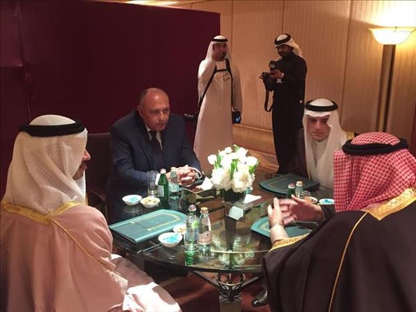 وزراء خارجية الرباعي العربي يعقدون اجتماعاً تشاورياً بالرياض