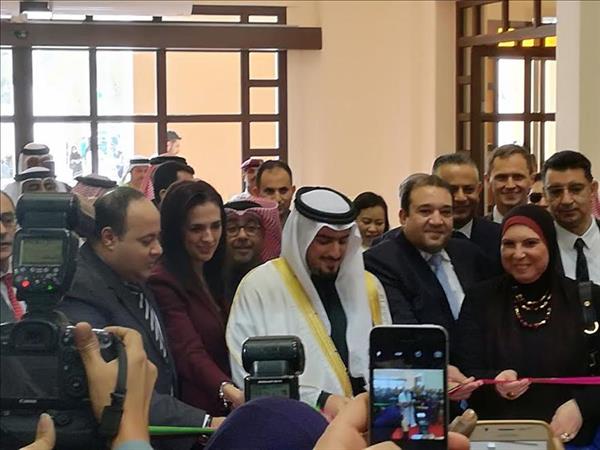 افتتاح الجناح المصري في معرض الخريف السنوي بالبحرين 