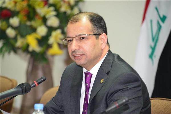رئيس النواب العراقي خلال لقائه محلب يؤكد أهمية مشاركة مصر في إعمار العراق