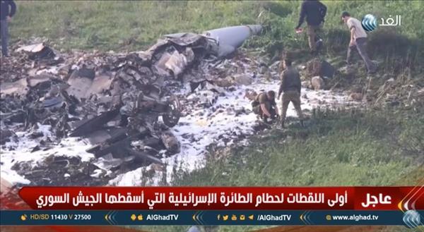 فيديو..الدفاع السورية استهدفت الطائرة الإسرائيلية بـ 25 صاروخ