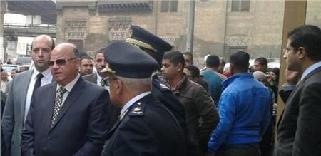 مساعد وزير الداخلية ومدير إدارة المرور يتفقدان الحالة المرورية بشوارع القاهرة