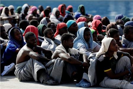 مقتل 19 مهاجرا على الأقل في حادث بليبيا