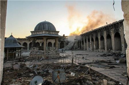 بعد دمار الحرب| الجامع الأموي في حلب يستعد للعودة إلى الحياة