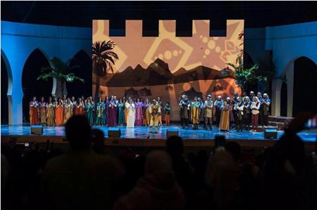 صور| «عنتر وعبلة».. أول عرض أوبرا في تاريخ السعودية