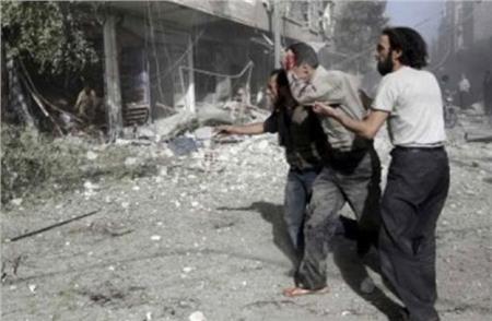 ارتفاع حصيلة القتلى جراء القصف على الغوطة إلى 93 شخصا