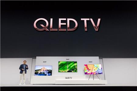 سامسونج تكشف عن أجهزة تلفزيونية متطورة في 2018