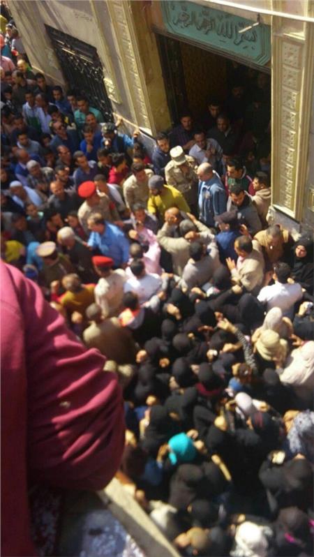 بالصور| تشييع جنازة شهيد قليوب خلال العملية الشاملة سيناء 2018