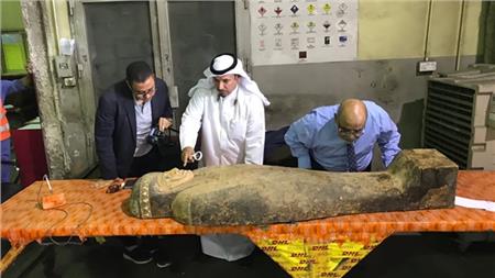 « الآثار» توضح  مصير التابوت المهرب إلى الكويت