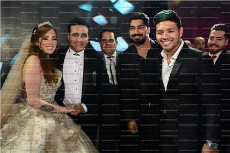 صور| نجوم الغناء يحتفلون بزفاف محمد رحيم وأنوسة كوتة
