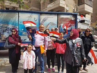 مصر تنتخب| «كلنا معاك» تنظم مسيرة للمشاركة فى الانتخابات الرئاسية بالمنيا
