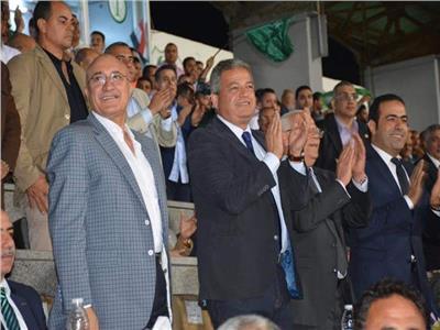 وزير الرياضة يهنىء المصري بالفوز على مونانا الجابوني