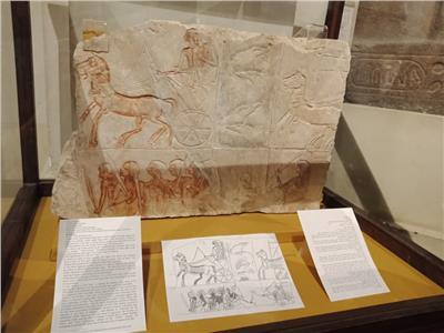  بعد وضعها في المتحف المصري.. تعرف على جدار مقبرة «أيوراخي»